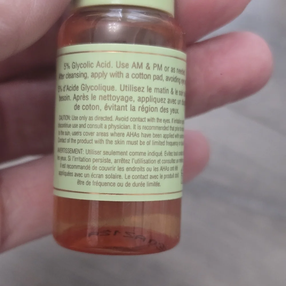 Pixi Glow Tonic Exfoliating Toner 0.5oz Lot Of 4 New